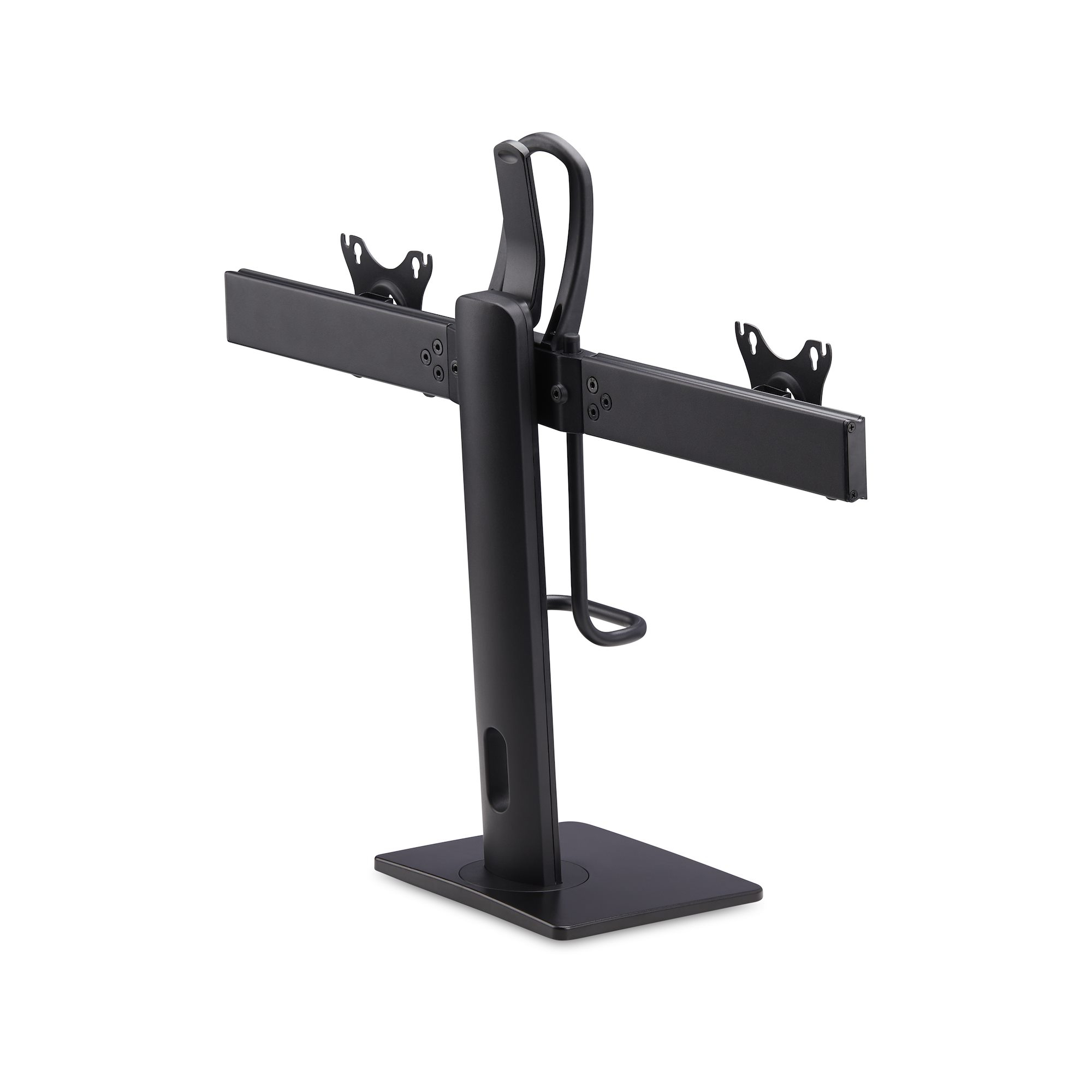 Soporte Startech.Com Para Dos Monitores Ajustable De 27" Máximo 12Kg Negro 2Mc1S-Monitor-Stand