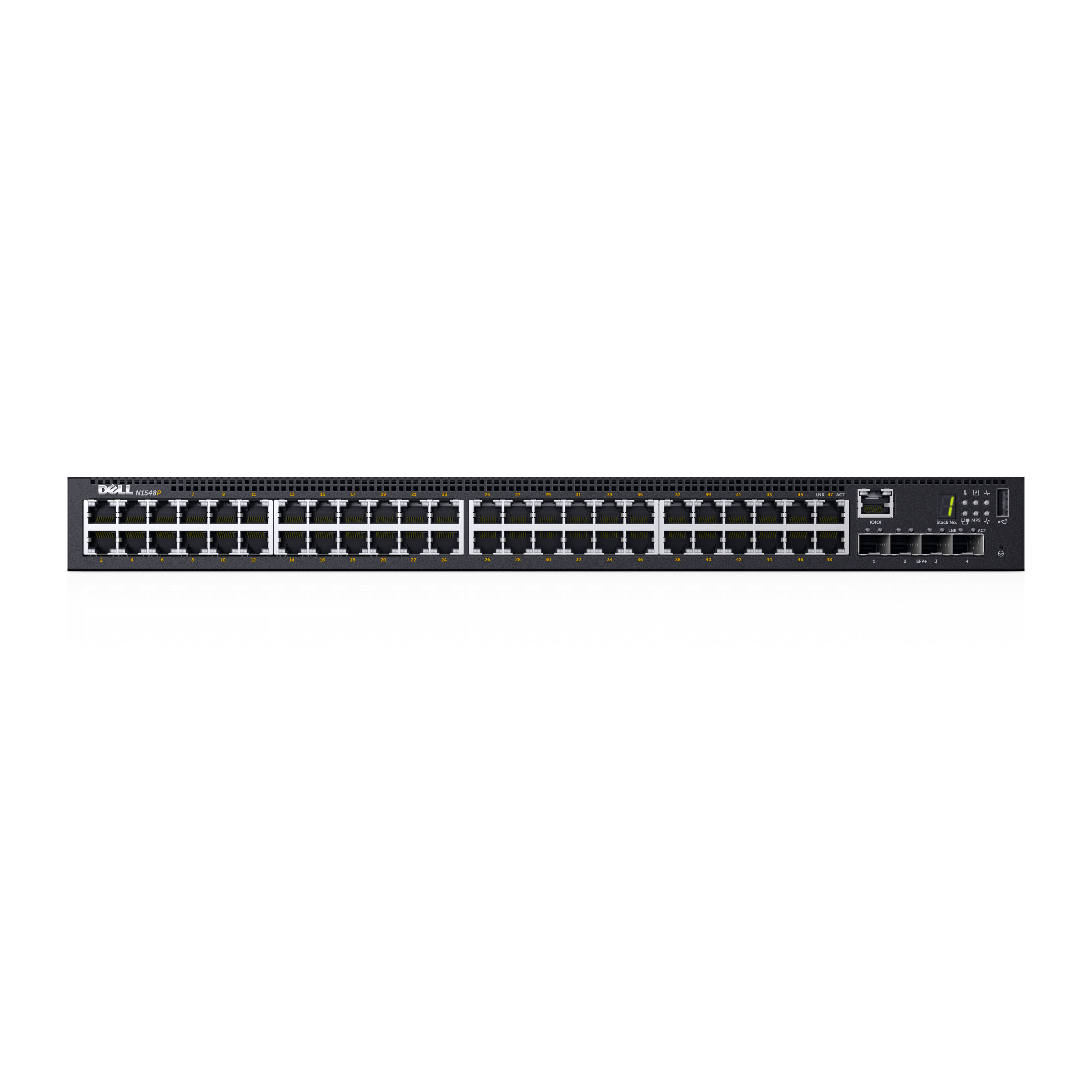 Switch Dell N1248P 48 Puertos 10/100/1000Mbps Poe 4 Ptos Sfp+