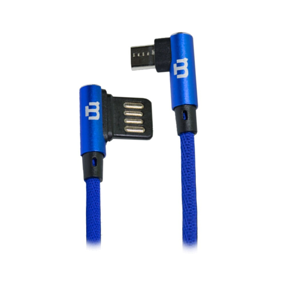 Cable Micro Usb Blackpcs Azul 1M Lateral Cabmpl-2