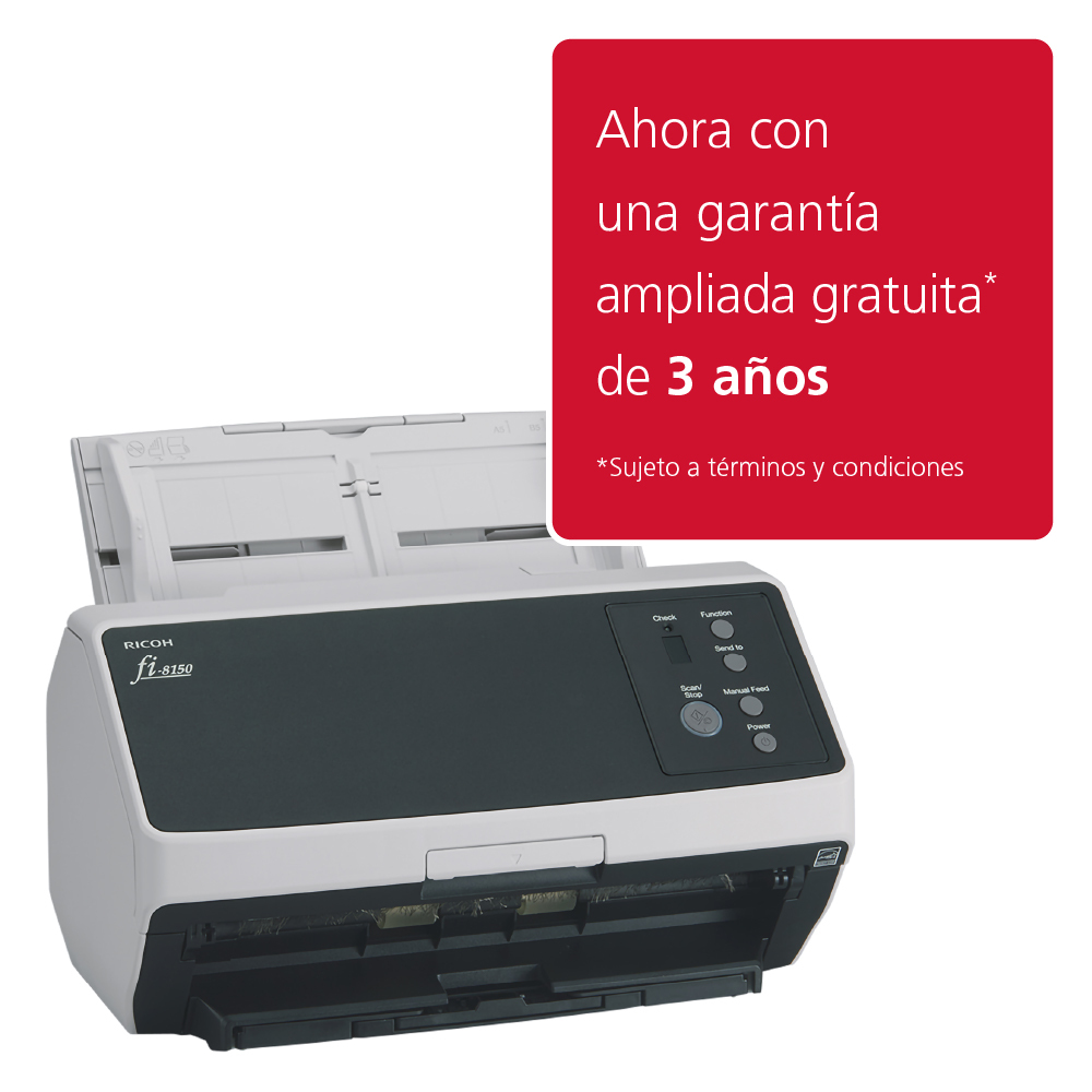 Escáner Fujitsu Fi-8150.Adf 50Ppm Dúplex Usb 3.2 Negro - Gris