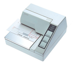Mini Impresora Matriz Epson Tm-U295P-242,Paralelo, Blanca (C31C178242)