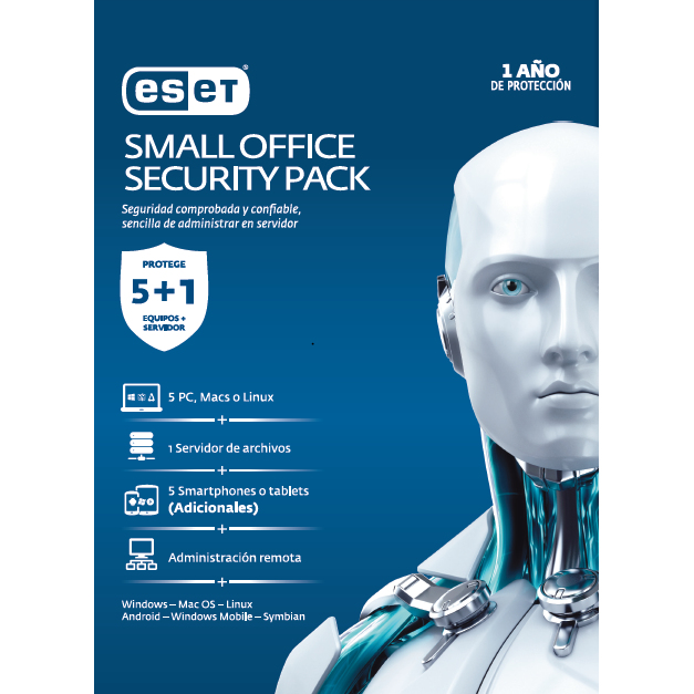 Antivirus Eset Small Office Security Pack 1 Serv+5 Pcs 1Yr(Tmeset-066)