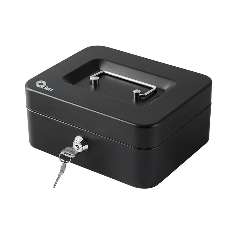 Caja Para Dinero Qian 5X Billetes 5X Monedas Negro Qoc-143Sk