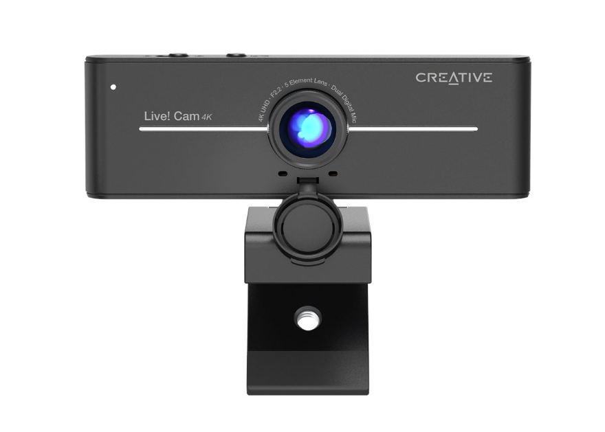 Cámara Web Creative Webcam 4K Uhd Con Microfono Usb 2.0 Negro 73Vf092000000
