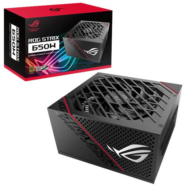 Fuente De Poder Asus Rog Strix 650W 80+ Gold Rog-Strix-650G Gold