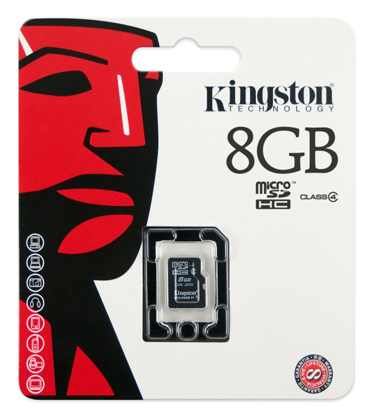Memoria Micro Sd Kingston Technology Sdc4/8Gbsp 8 Gb