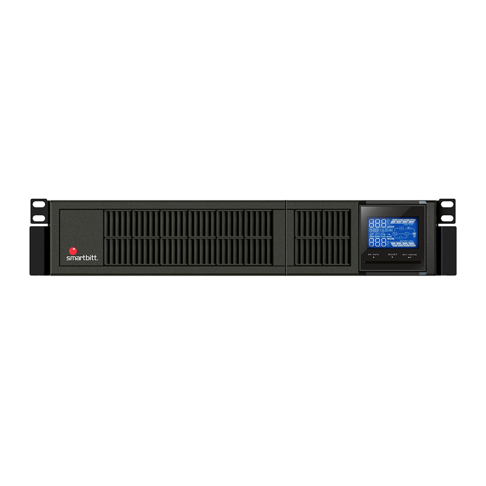 No Break Smartbitt Sbol1Krt-1 1000Va 900W Online 8X Contactos Nema 5-15R Torre Rack 2U Sbol1Krt-1