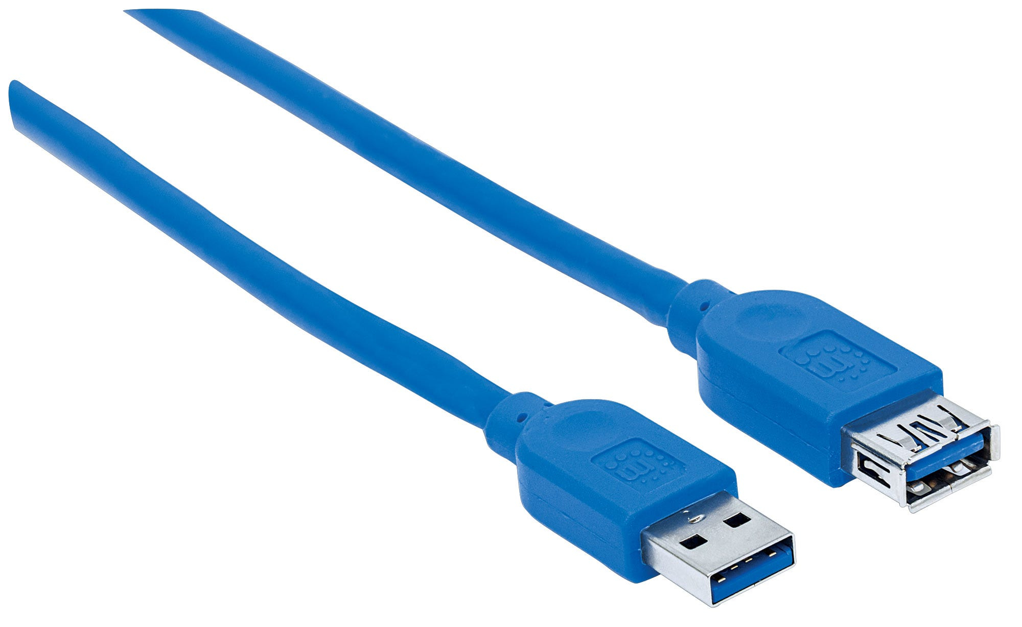 Cable Adaptador Manhattan Usb-A Macho A Usb-A Hembra 1 Metro 325394