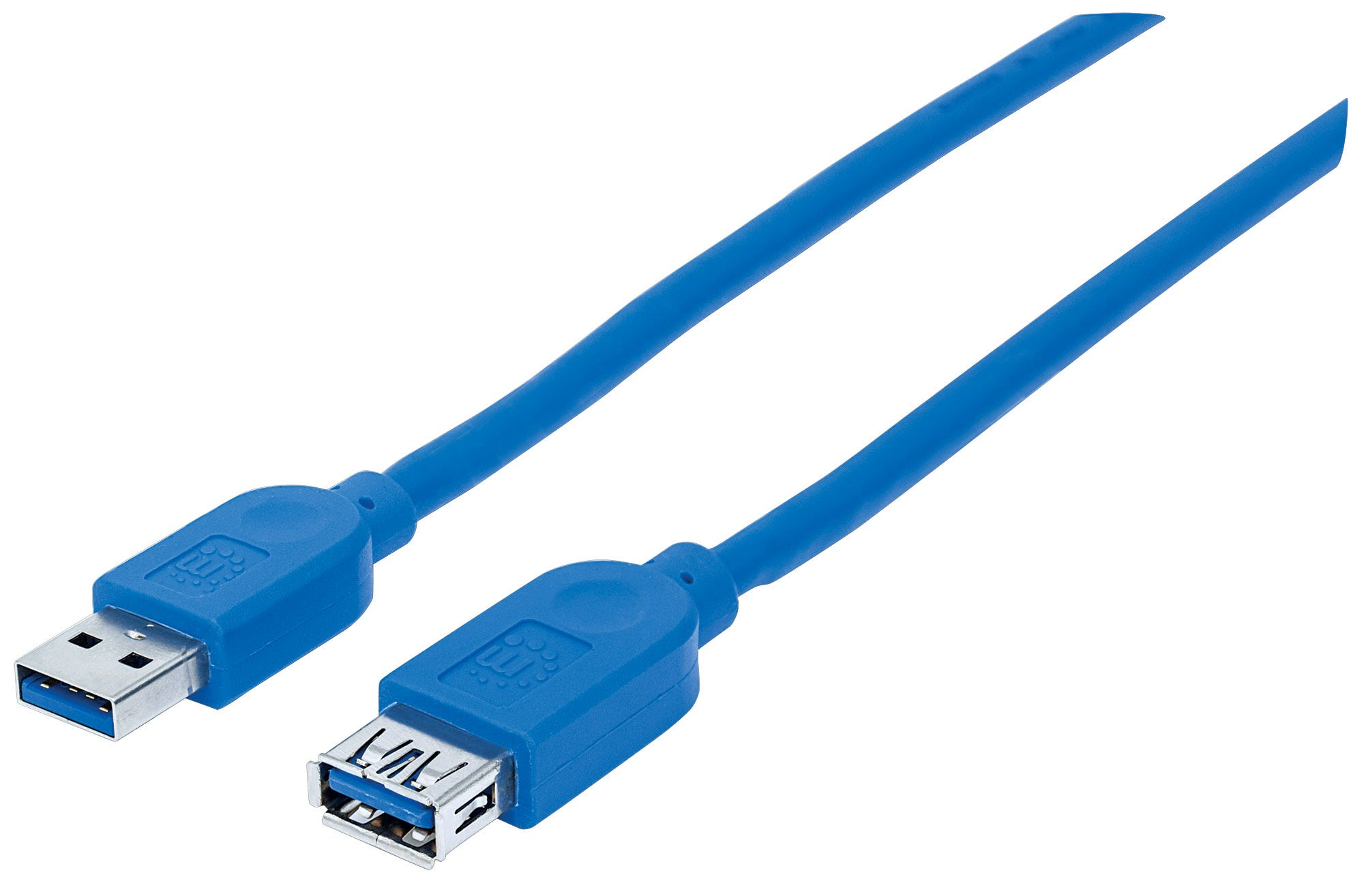 Cable Adaptador Manhattan Usb-A Macho A Usb-A Hembra 1 Metro 325394