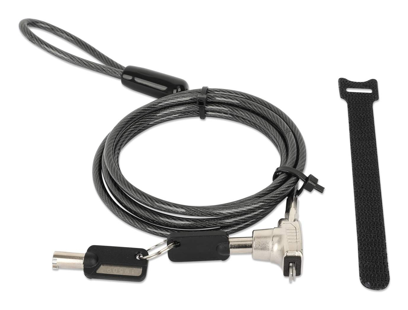 Candado Para Laptop Manhattan 1.5 Metros Negro 440509