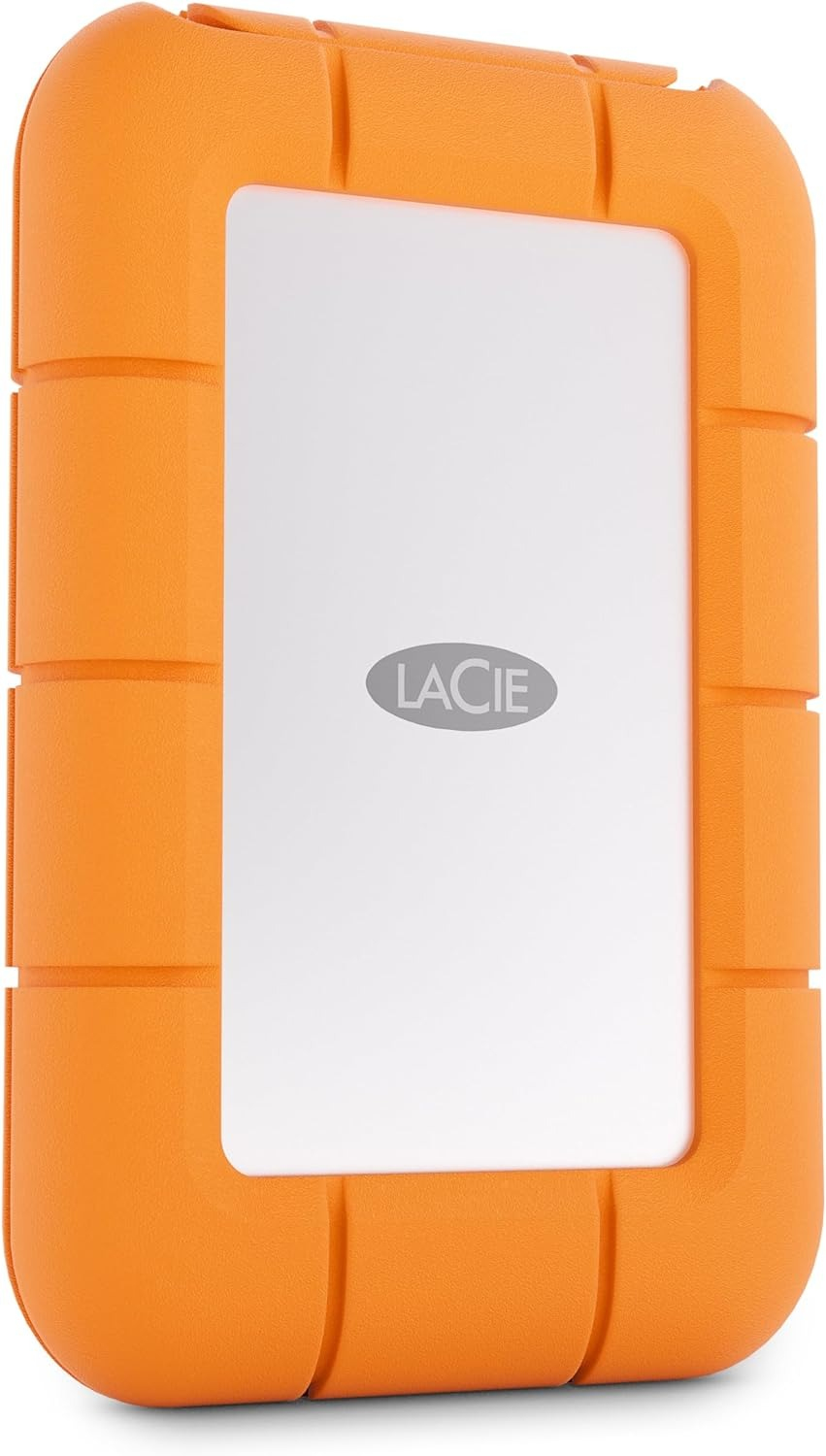 Ssd Externo Portátil Lacie Rugged 2Tb Usb-C Naranja Stmf2000400