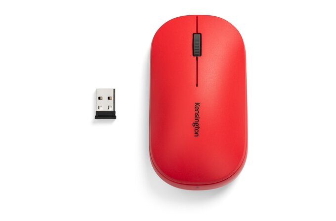 Mouse Inalámbrico Kensington Suretrack Óptico 2400Dpi 3 Botones Rojo K75352Ww