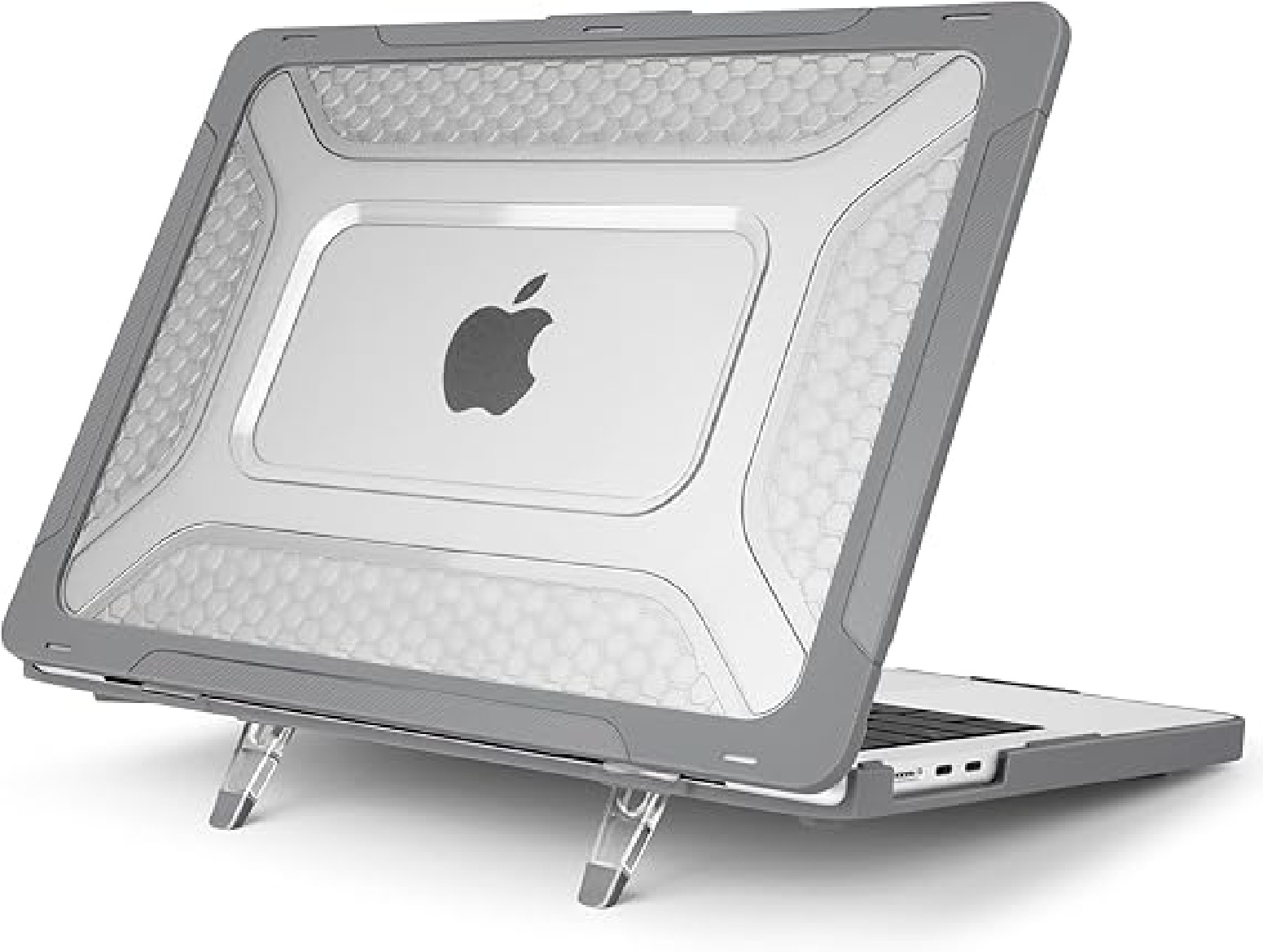 Funda De Uso Rudo Brobotix Para Macbook Pro 16" Gris 6007389