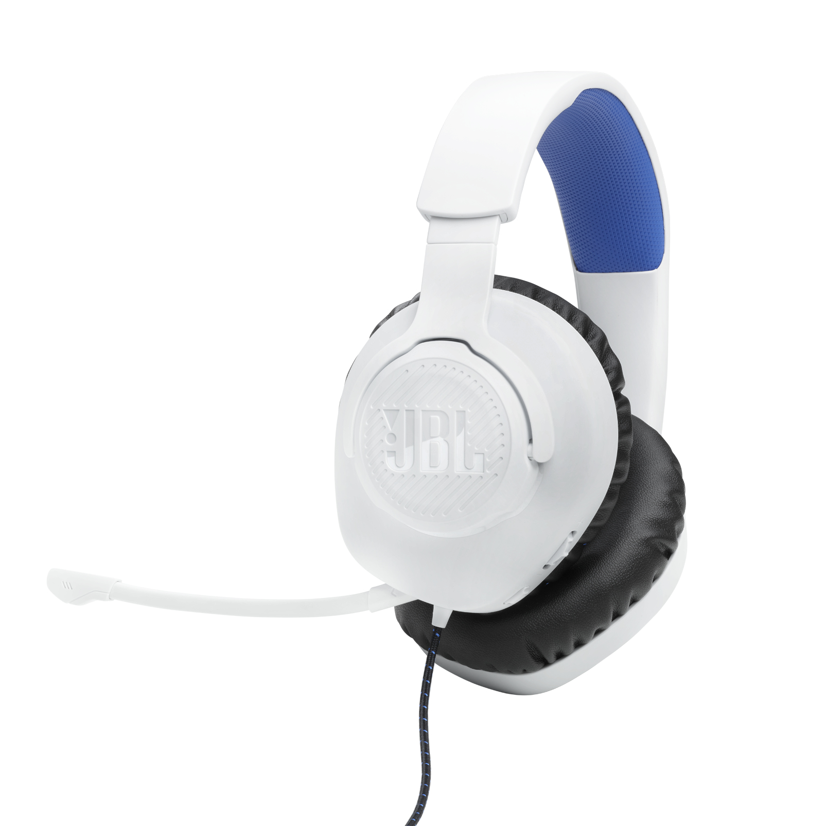 Audífonos Gamer Jbl Quantum 100P Para Consola Playstation Blanco Jblq100Pwhtbluam