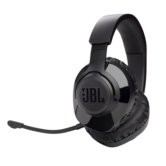 Audífonos Gamer Jbl Quantum Q350 Wireless Micrófono Desmontable 2.4Ghz Negro Jblq350Wlblkam