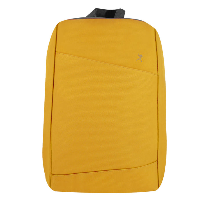Mochila Perfect Choice De Poliéster Para Laptop 15.6" Amarillo Pc-084938