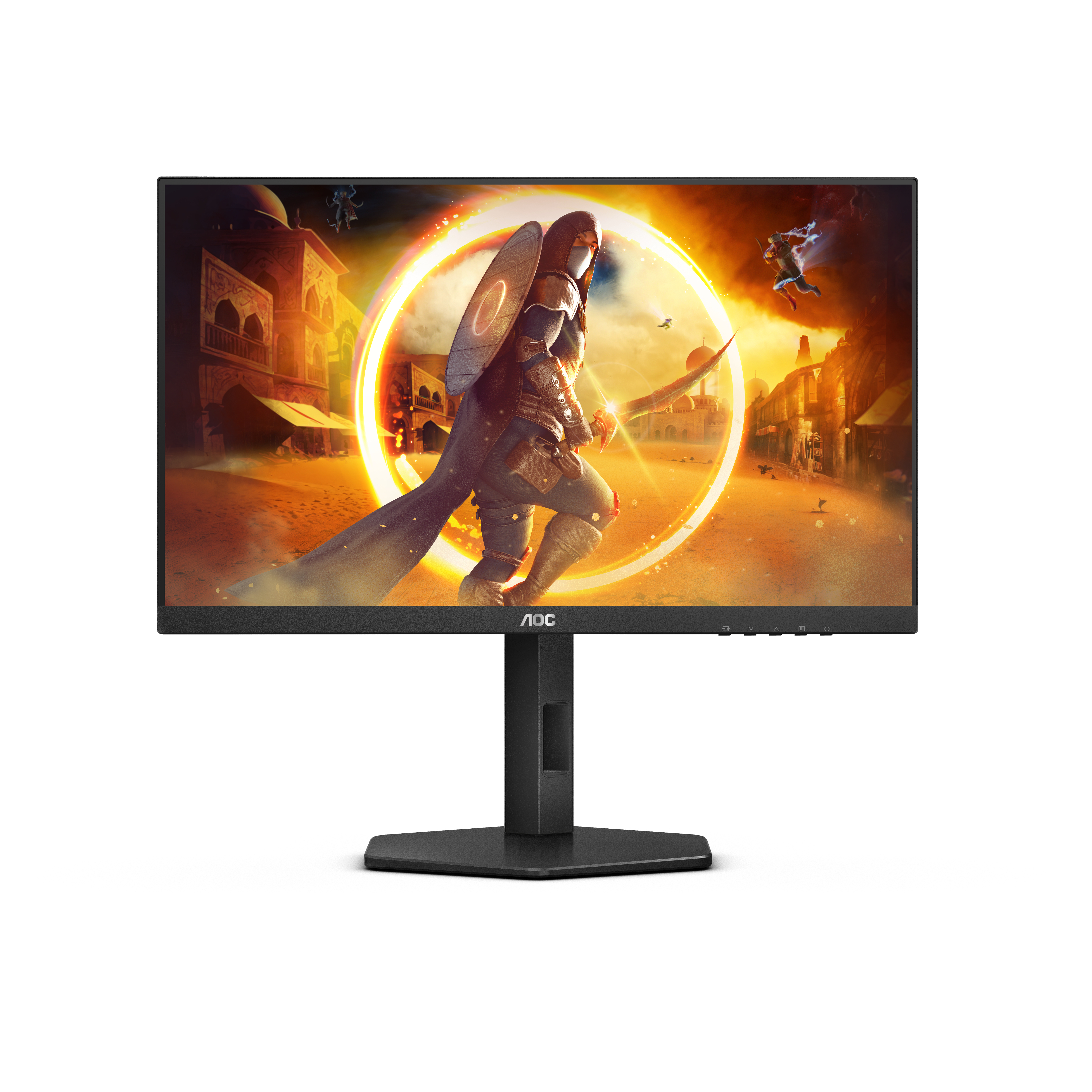 Monitor Gamer Aoc 24G4 23.8" Fhd 180Hz 1Ms G-Sync Hdmi Dp Negro