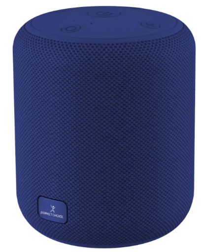 Bocina Bluetooth Perfect Choice Portatil Tws Drum Azul Pc-112969
