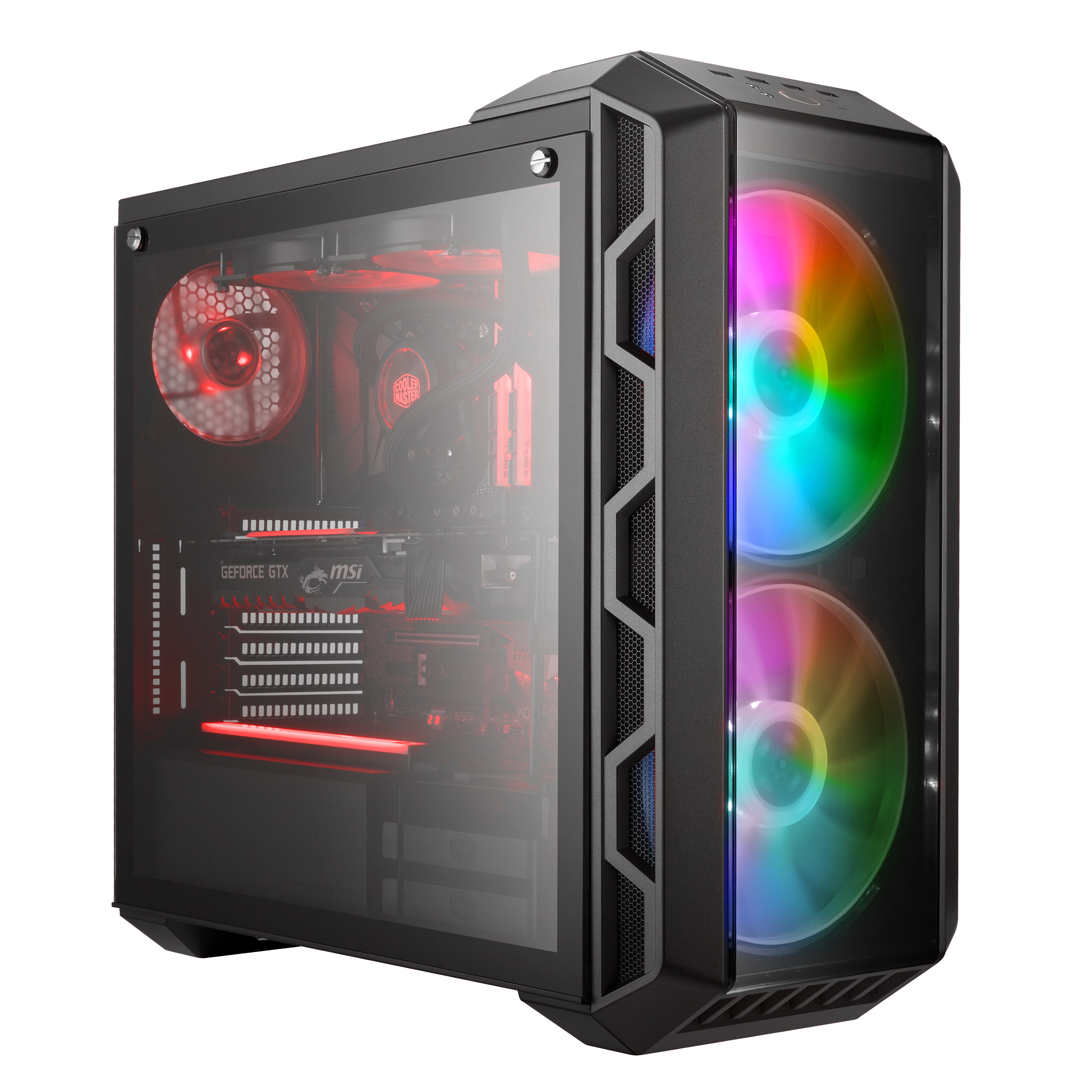 Gabinete Cooler Master Mastercase H500 Argb Atx Mcm-H500-Ignn-S01