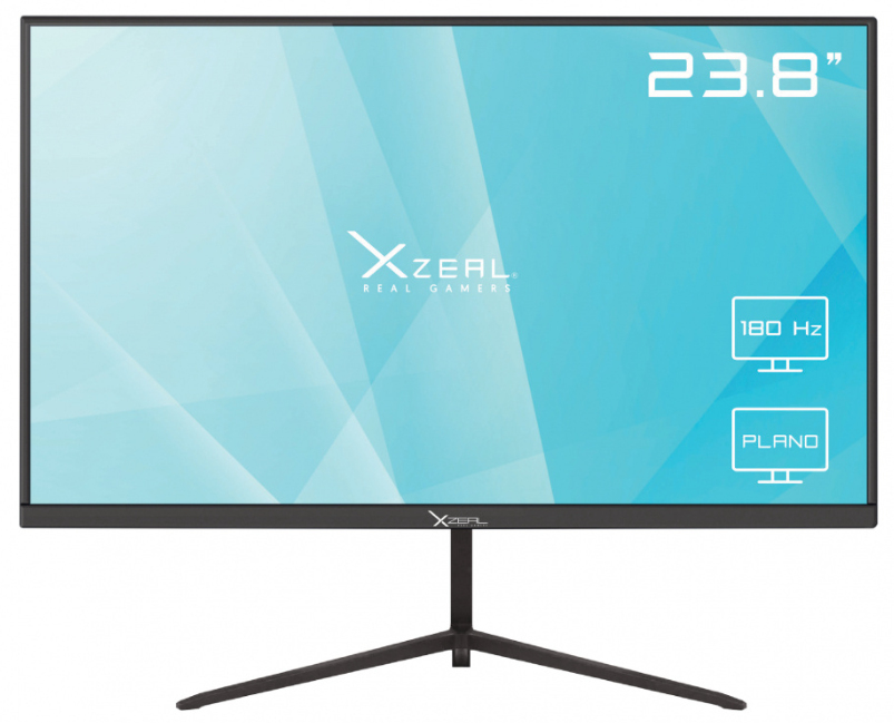 Monitor Gamer Xzeal 23.8" Fhd 180Hz 1Ms Hdmi Dp Negro Xzmxz32B