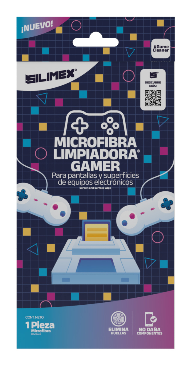 Microfibra Gamer Limpiadora Silimex 30Cmx30Cm 7503018454023