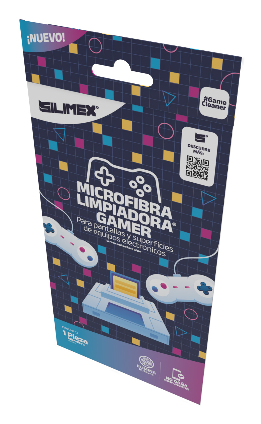 Microfibra Gamer Limpiadora Silimex 30Cmx30Cm 7503018454023