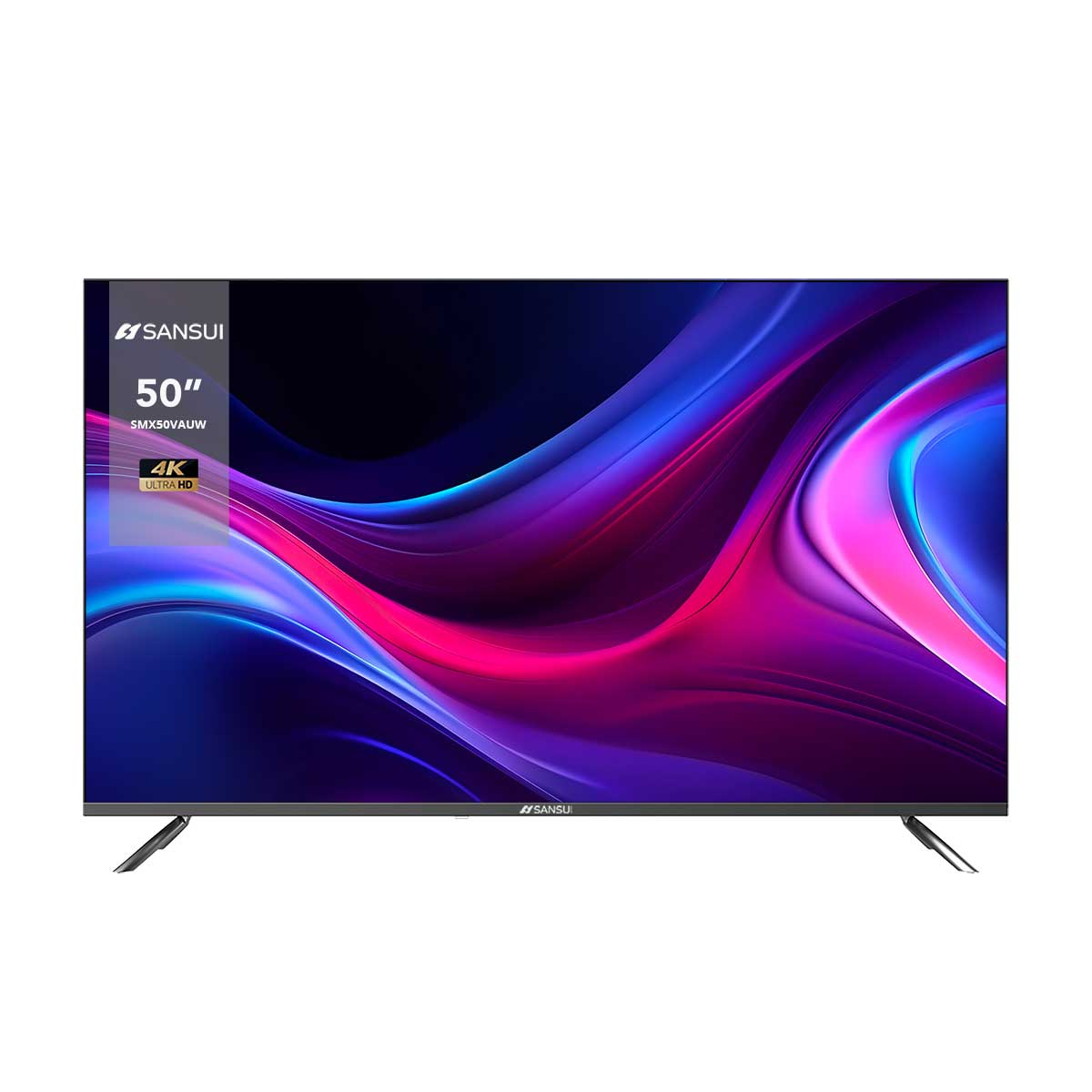 Smart Tv Sansui 50" 4K Uhd Sistema Web-Os Hub 3X Hdmi 2X Usb Rj-45 Wifi Negro Smx50Vauw