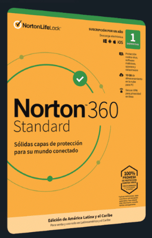 Norton 360 Standard 1 Dispositivo 2 Años Español Windows Mac Android Ios Digital Esd 21416113