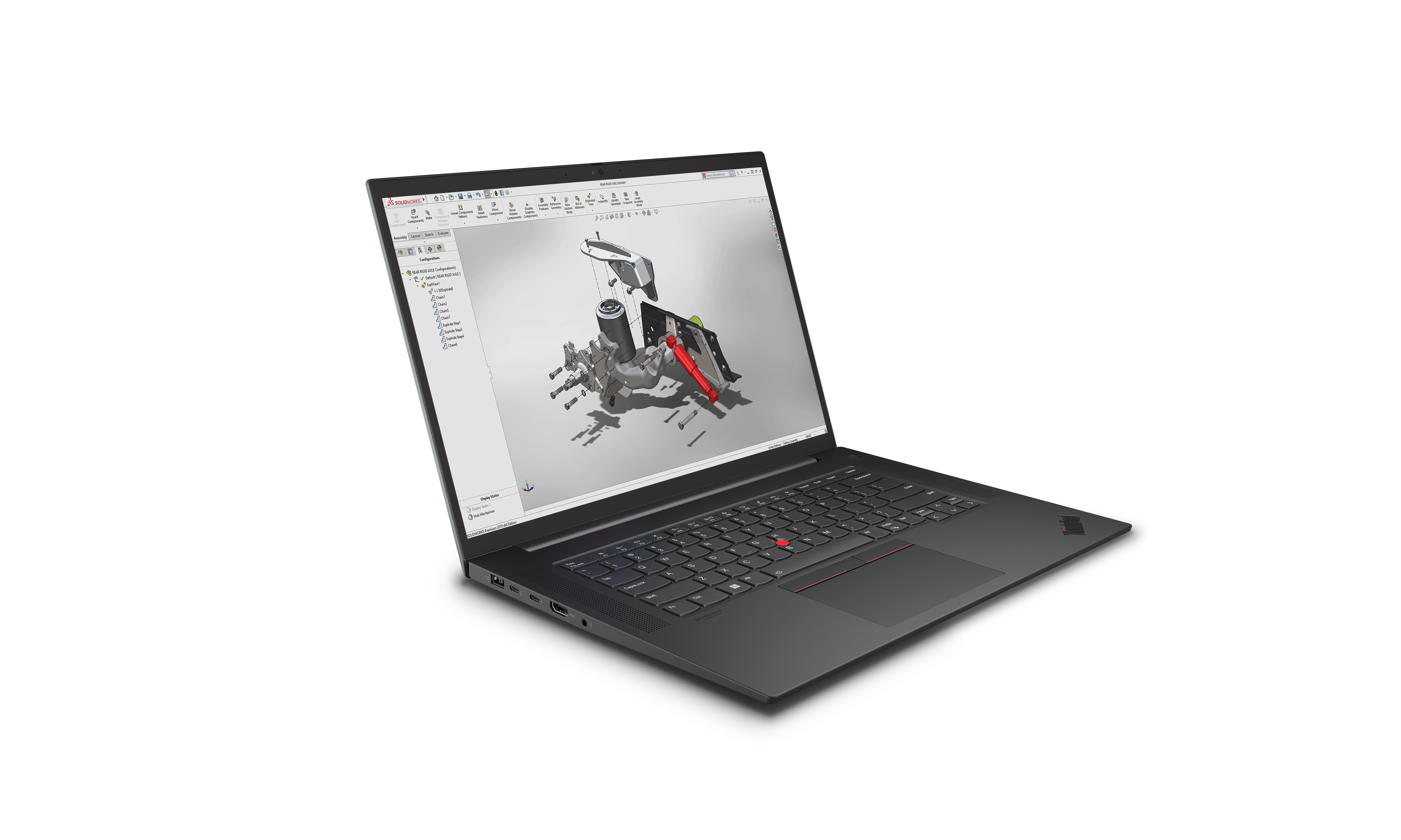 Laptop Lenovo Thinkpad P1 G6 16" Intel Core I7 32Gb 1Tb Rtx 3500 Ada Windows 11 Pro 21Fw000Glm