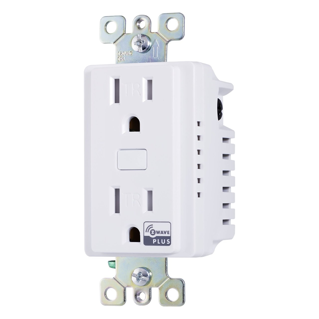 Tomacorriente Resideo Z5Outlet 2X Enchufes 15A Blanco
