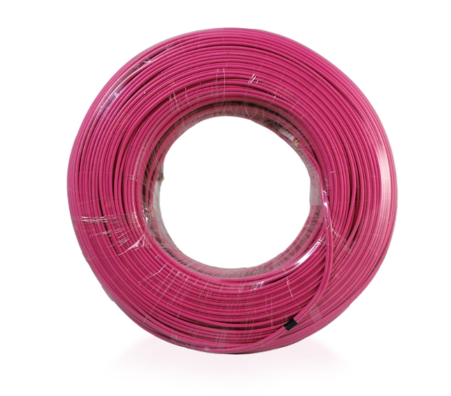 Bobina De Cable Fibra Óptica Enson Ens-Jump2000Mm4 Multimodo Om4 200M Armada Y Terminada Rosa