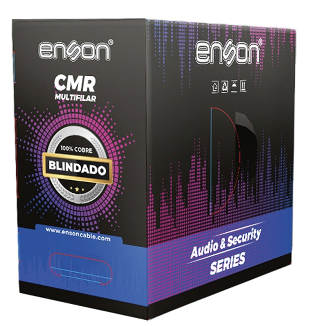 Bobina De Cable Enson Para Alarma Crm 16Awg 305 Gris Epro-5200