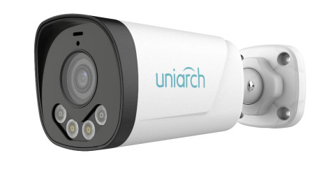 Cámara Ip Bullet Uniarch Ipc-B233-Apf40W 3Mp Ir 50M Microfono Integrado Alámbrico Ip67