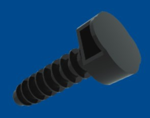 Fijador Thorsman Alta Resistencia Al Impacto Negro 100X Piezas 1401-10100