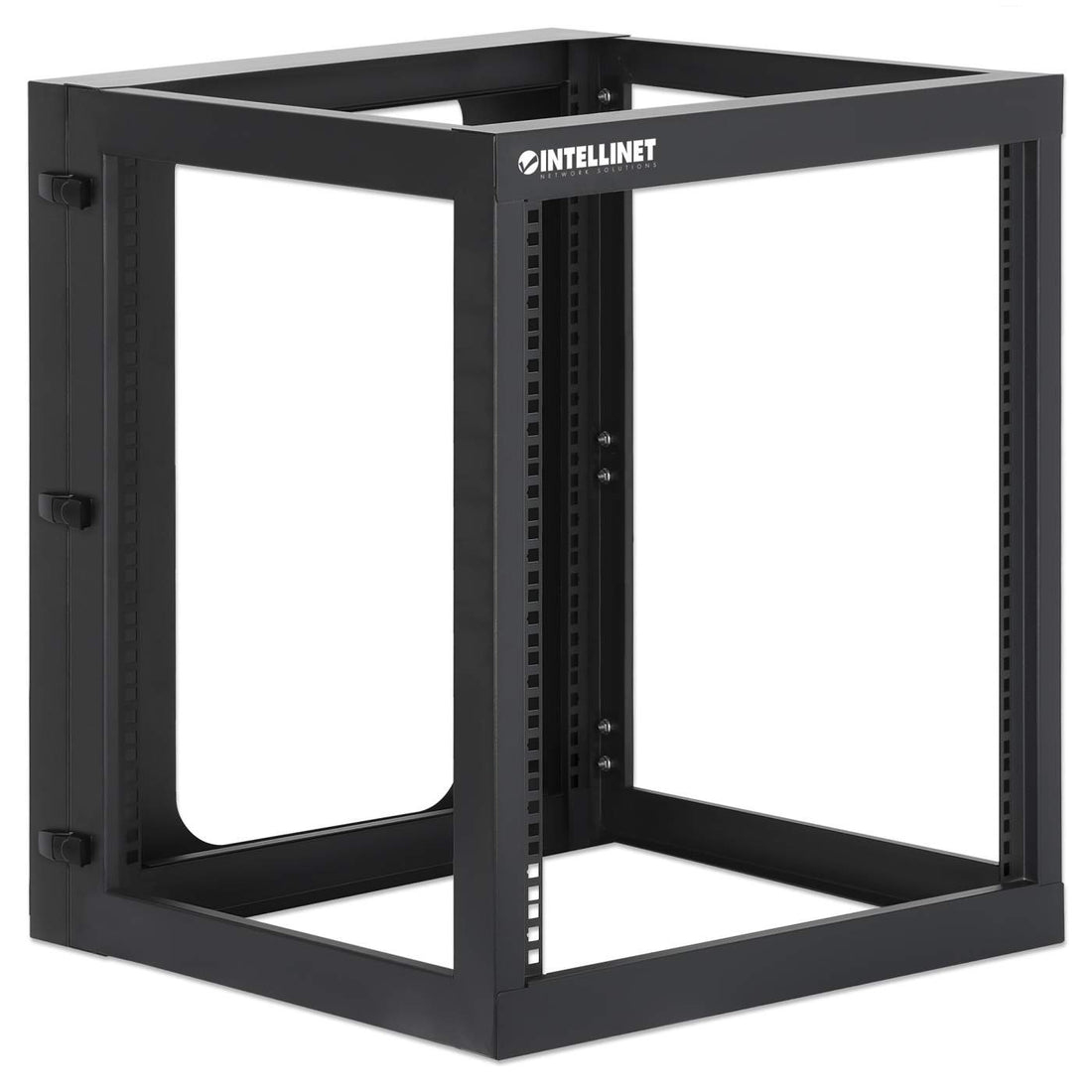 Rack Intellinet 19" Abierto Mural 12U Máximo 40Kg Ensamblado Negro 716055