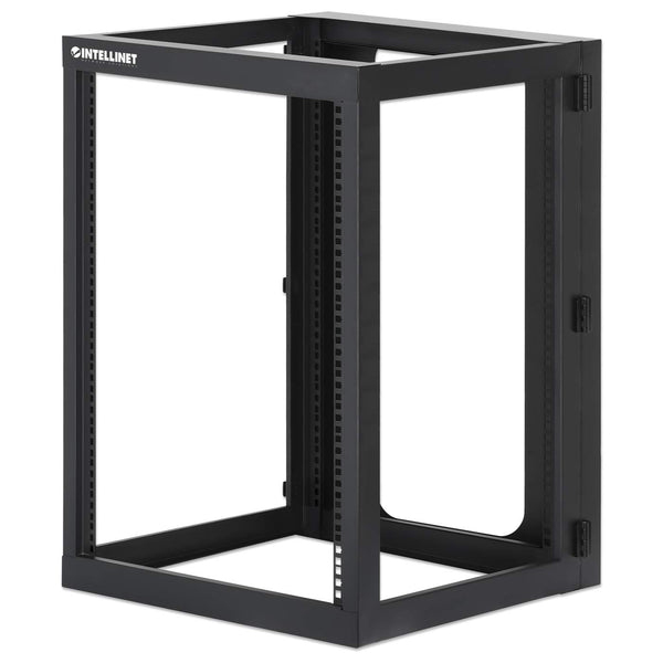 Rack Intellinet 19" Abierto Mural 15U Máximo 40Kg Ensamblado Negro 716161
