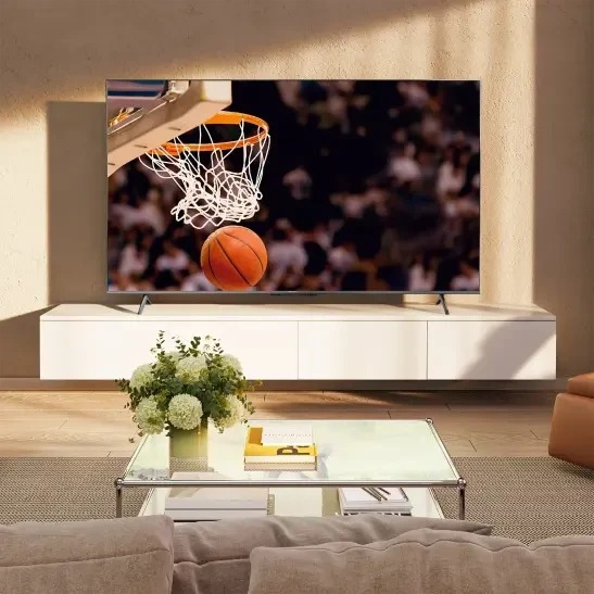 Smart Tv Hisense 75" Uled Miniled 4K Ultra Hd Google Tv Wi-Fi Hdmi Usb Negro 75U6N