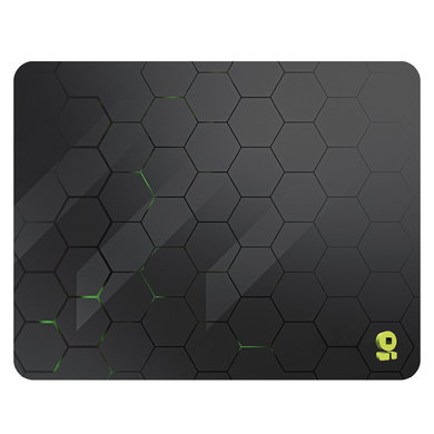 Mousepad Gamer Brobotix 31X40Cm 3Mm Grosor Diseño Hexagonos Gris 6007075
