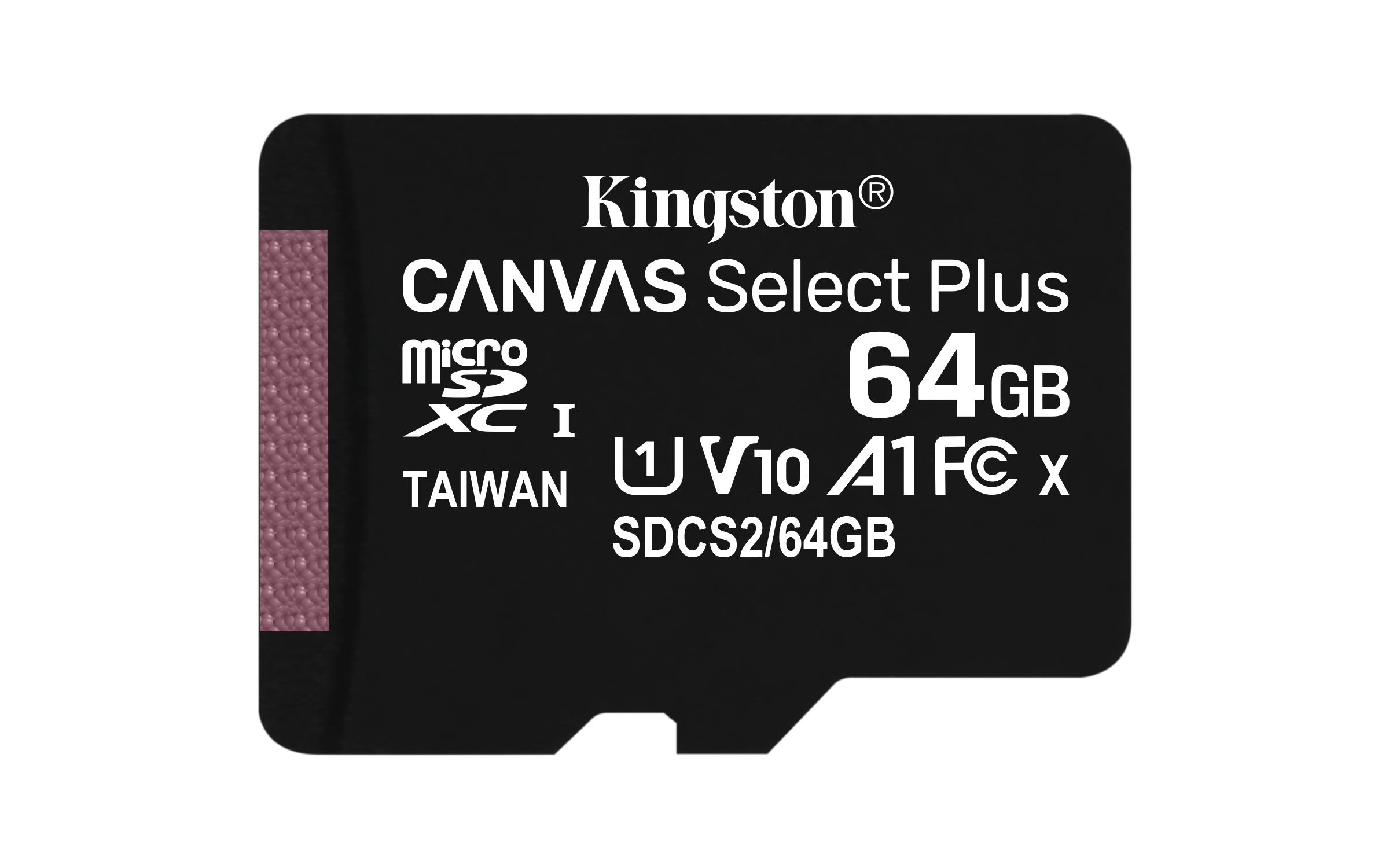 Micro Sd Kingston 64Gb Micsdxc Canvas Select Plus Single Pack S/Adapt