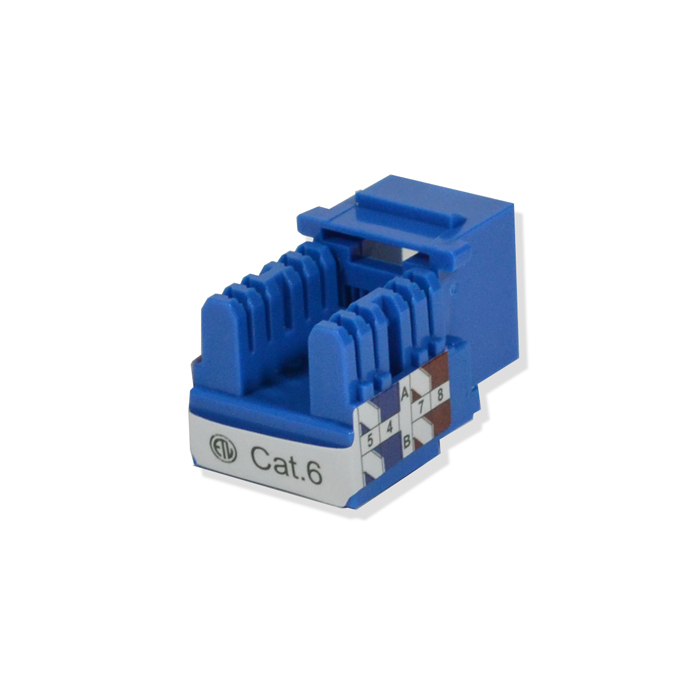 Keystone Jack Logico Kj6223 Azul De Plastico Cat 6
