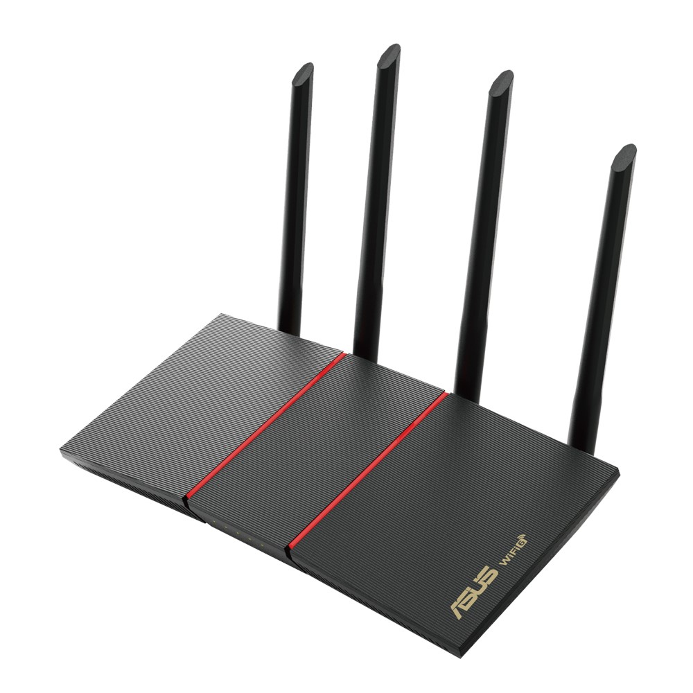 Router Asus Rt-Ax55 Dual Band 2.4Ghz/5Ghz/Wifi6