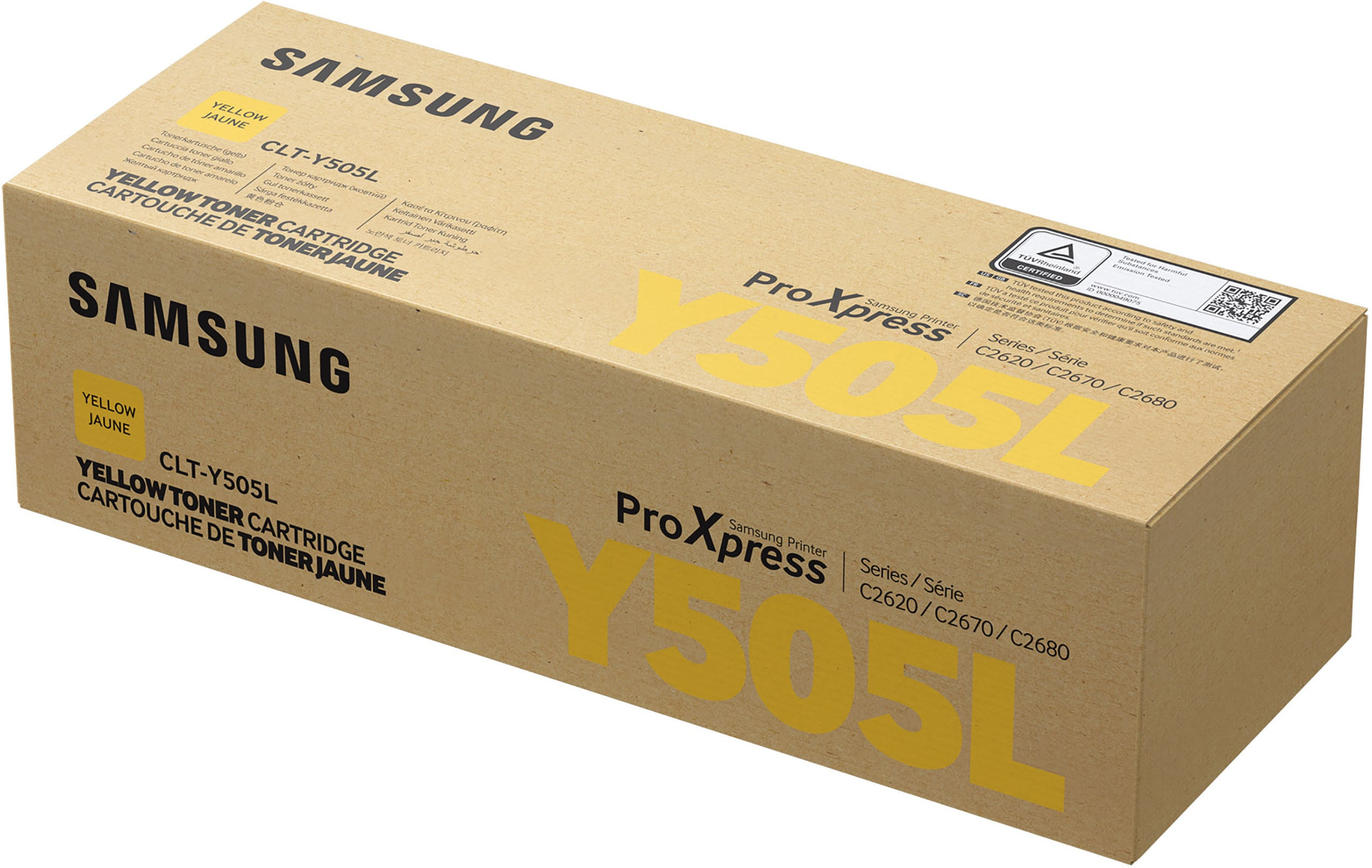 Toner Samsung Clt-Y505L Amarillo 3,500 Pags