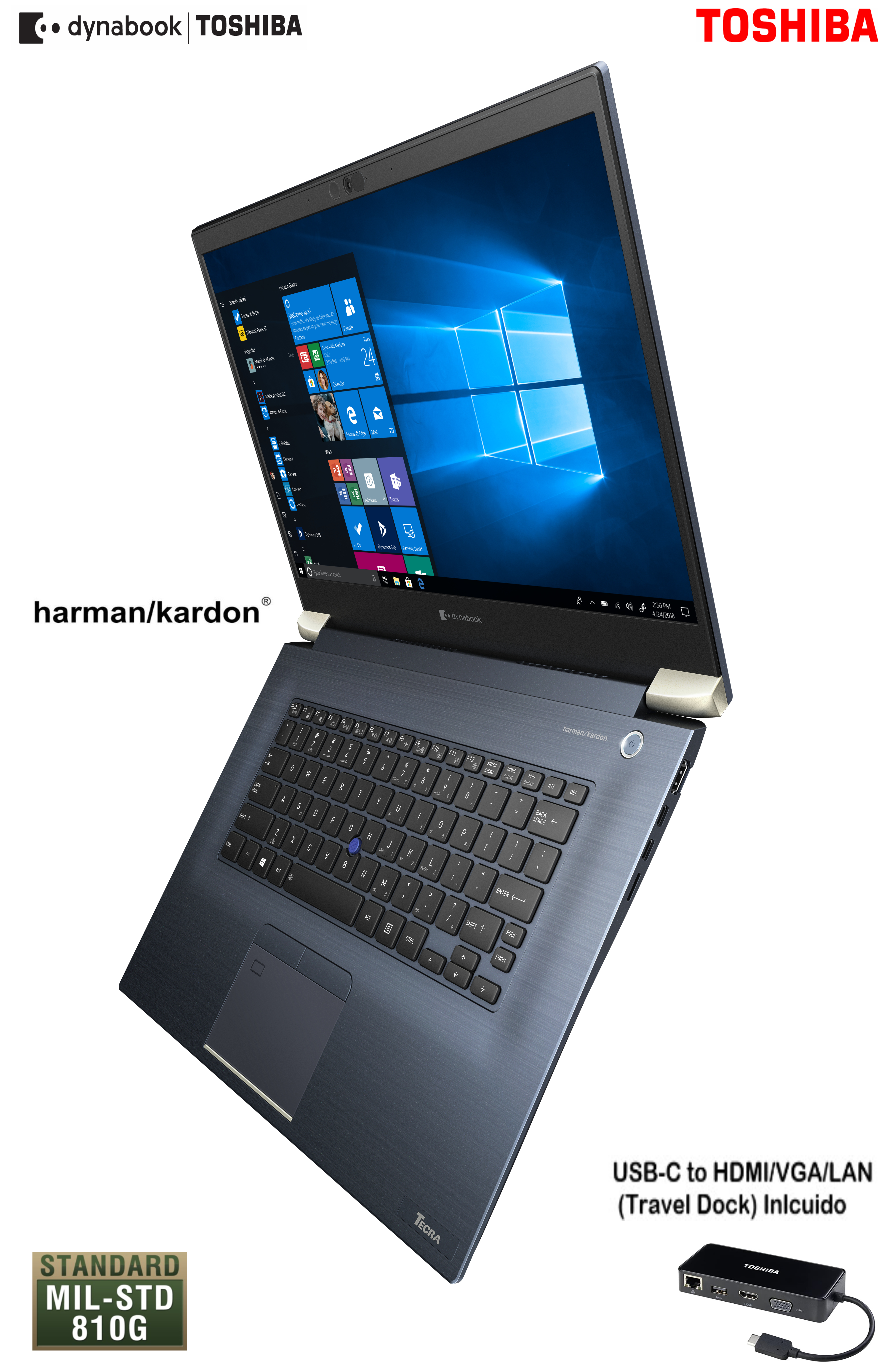 Laptop Toshiba X50-F 15.6 Touch Ci7-8565U 16Gb 1Tb W10P Pr31U-1E101P