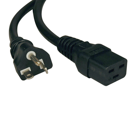 Cable De Poder Tripp Lite P049-010 C19- 5-20P 3 Metros Negro