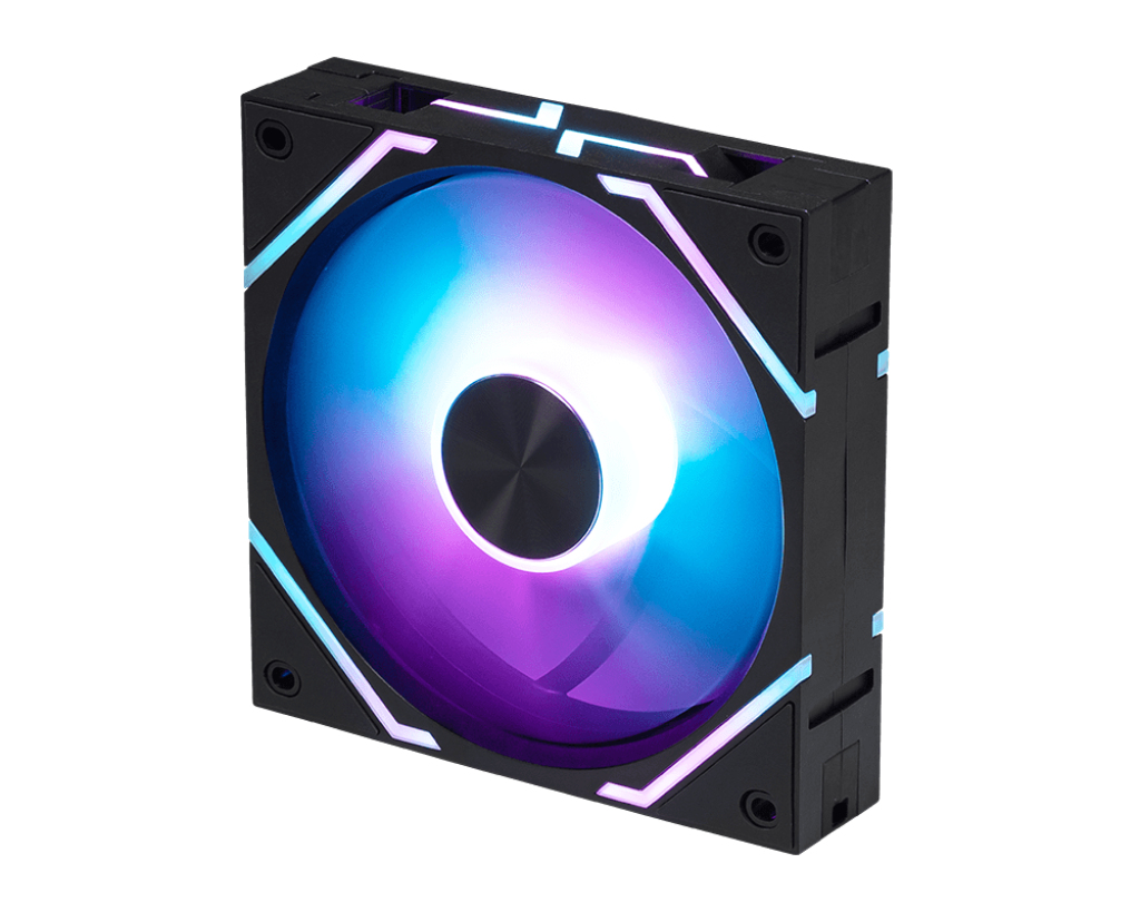 Kit Ventiladores Msi Mag Ez120 Argb 120Mm Conector Magnético Daisychain 3X Piezas Negro