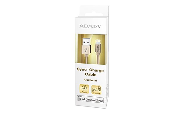 Cable Lightning Adata Oro Apple 1M Cable Lightning Amfial-100Cm-Cgd