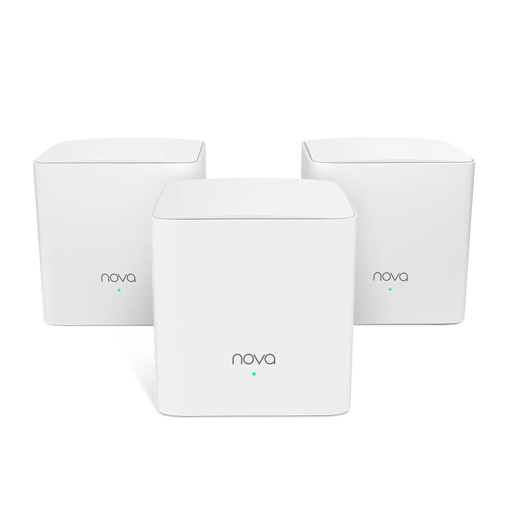 Router Tenda Mw5G (3-Pack) Banda Dual Wifi Mesh 867Mbit/S 2X Rj-45 5Ghz 3X Piezas Blanco
