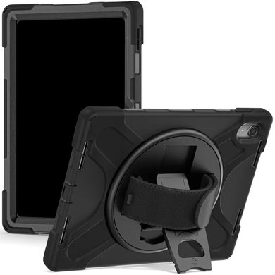 Funda De Uso Rudo Con Correa Brobotix Para Lenovo K11 Negro 6007495