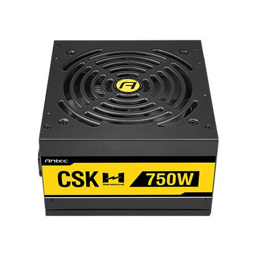 Fuente De Poder Semi-Modular Antec Cuprum Strike Csk750 750W 80 Plus Bronce Atx 0-761345-11766-1