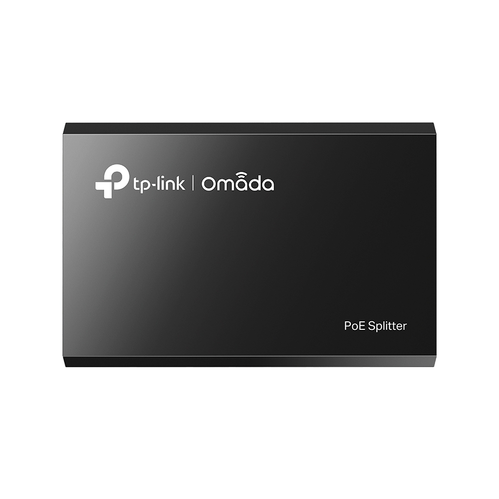Adaptador Splitter Tp-Link Poe 12W Rj-45 Negro Poe10R